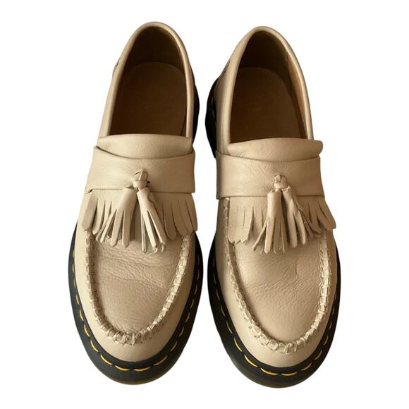 Dr. Martens Cream Tassel Loafers - Picture 3 of 5